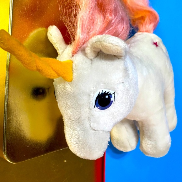 MY LITTLE PONY G1 VTG 1984 ORIGINAL HASBRO SOFTIES UNICORN MOONDANCER PLUSH PONY - Picture 10 of 14